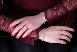 Diamond "V" Ring