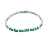 Emerald and Diamond Bracelet