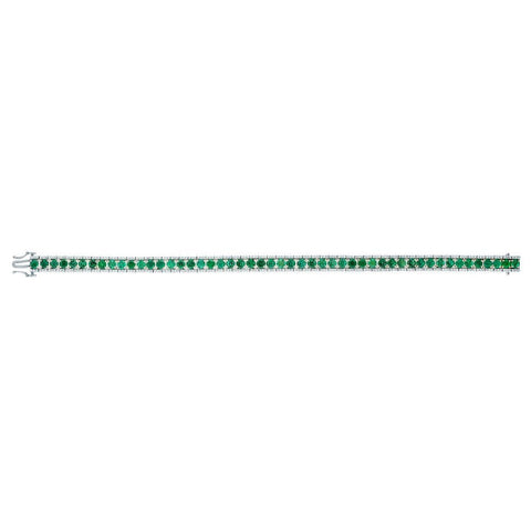 Emerald and Diamond Bracelet
