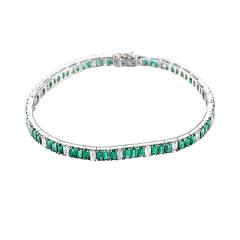 Emerald and Diamond Bracelet  CH Collection