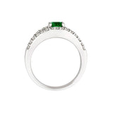 Emerald Diamond Ring