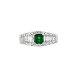 Emerald Diamond Ring