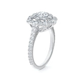 Forevermark Floral Halo Cocktail Ring