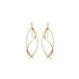 Gold Drop Earrings  CH Collection