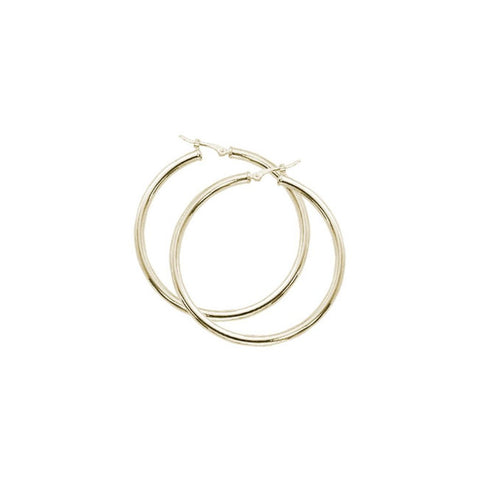 Gold Hoop Earrings  CH Collection