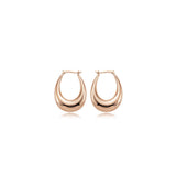 Gold Hoop Earrings  CH Collection