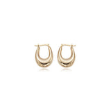 Gold Huggie Earrings
