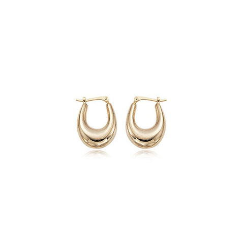 Gold Huggie Earrings