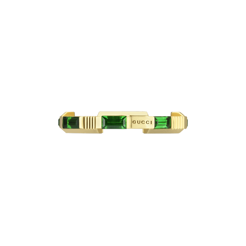 Gucci Link to Love Tourmaline Ring