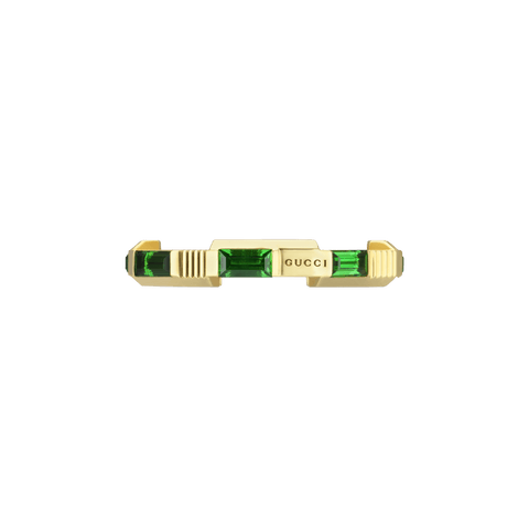 Gucci Link to Love Tourmaline Ring