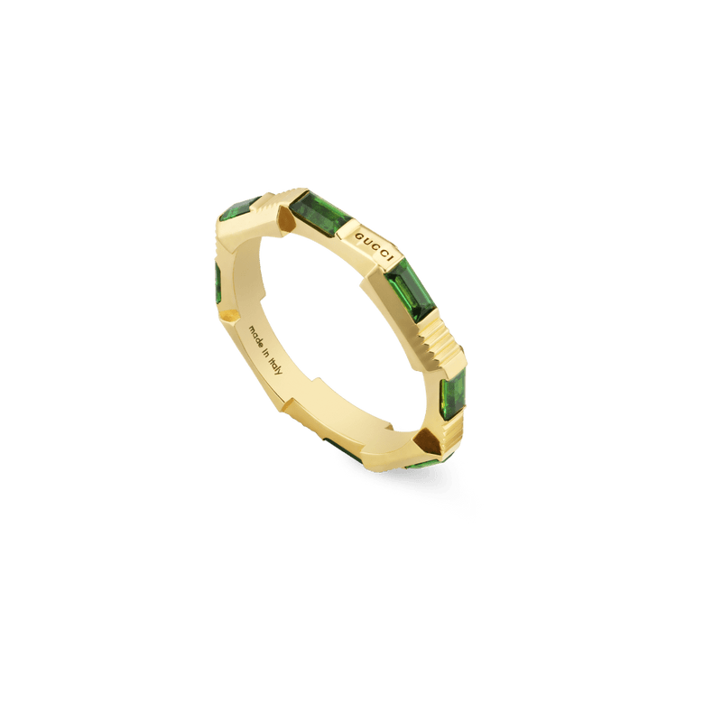 Gucci Link to Love Tourmaline Ring