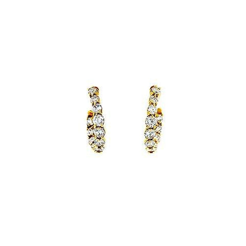 Gumuchian Diamond Hoop Earrings  CH Collection