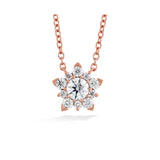 Hearts On Fire Aerial Cluster Pendant