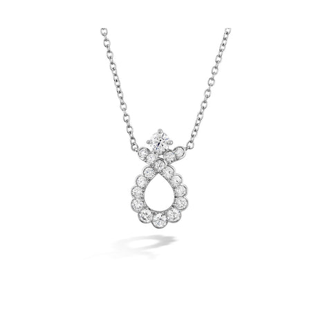 Hearts On Fire Aerial Regal Scroll Pendant