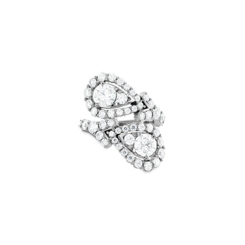Hearts On Fire Aerial Victorian Bypass Diamond Ring