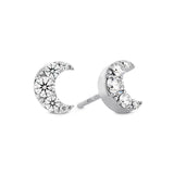 Hearts On Fire Fulfillment Half Moon Earrings