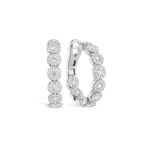 Hearts On Fire Fulfillment Hoop Earrings