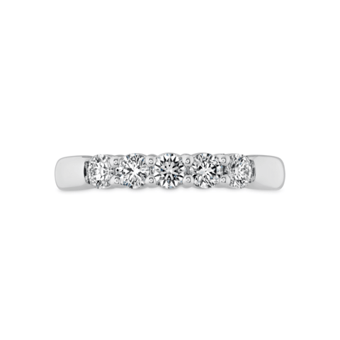 Hearts On Fire Signature 5 Stone Band