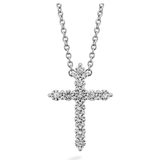 Hearts On Fire Signature Cross Pendant