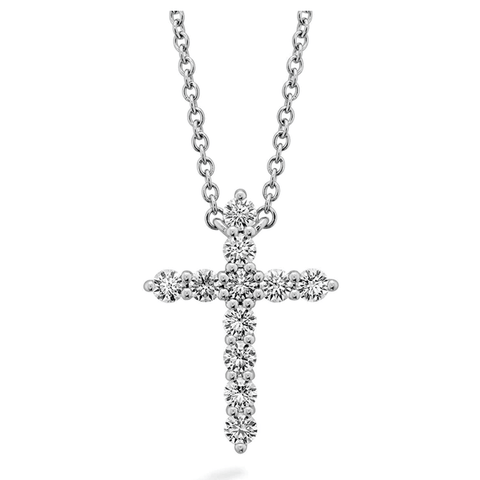 Hearts On Fire Signature Cross Pendant