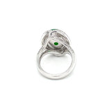 Jade Diamond Ring