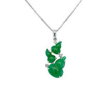 Jade Gourd Pendant and Chain  CH Collection