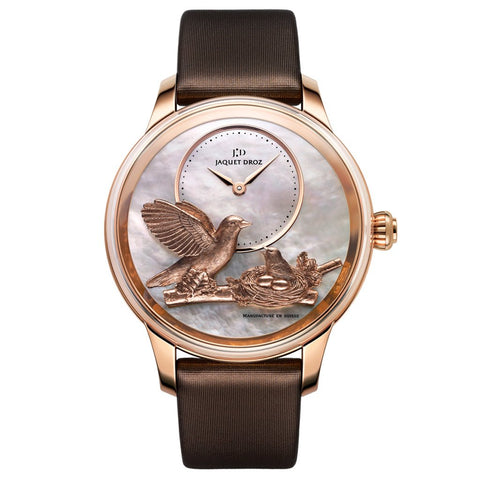 Jaquet Droz Petite Heure Minute Relief Birds - J005023574