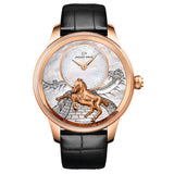 Jaquet Droz Petite Heure Minute Relief Horse - J005023275