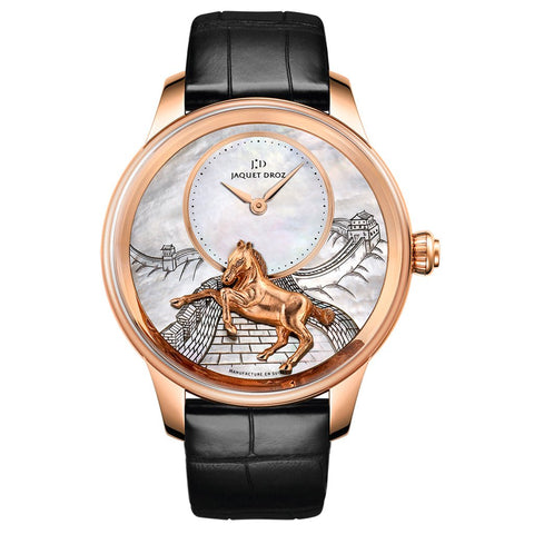 Jaquet Droz Petite Heure Minute Relief Horse - J005023275