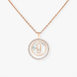 Messika Lucky Move PM White Mother of Pearl Diamond Necklace 11650-PG