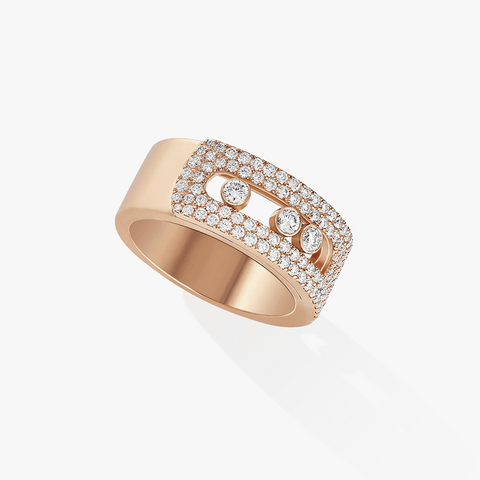 Messika Move Noa GM Pavé Diamond Ring - 10102-PG