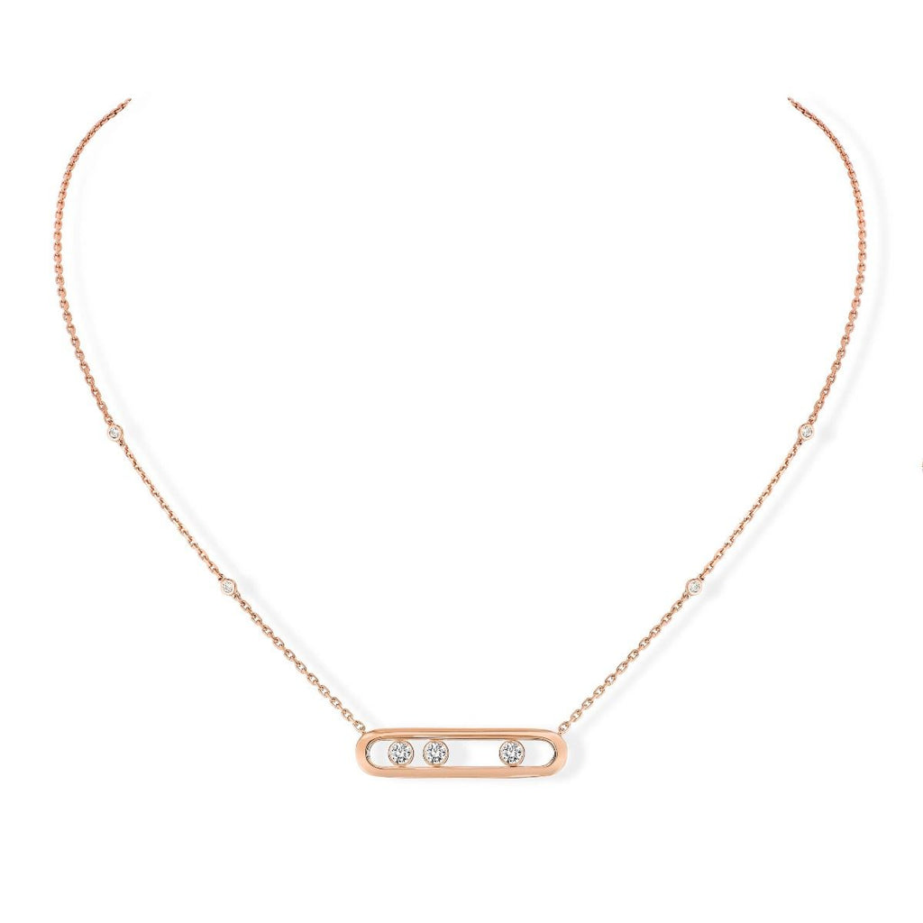 Move Necklace - Pink Gold  Messika