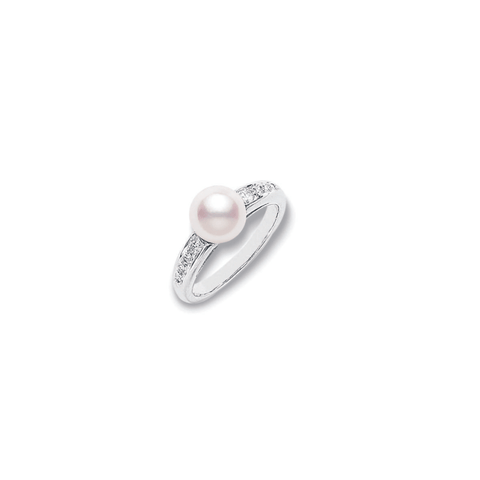 Mikimoto Akoya Cultured Pearl Ring