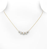 Mikimoto Akoya Cultured Pearl Stations Necklace