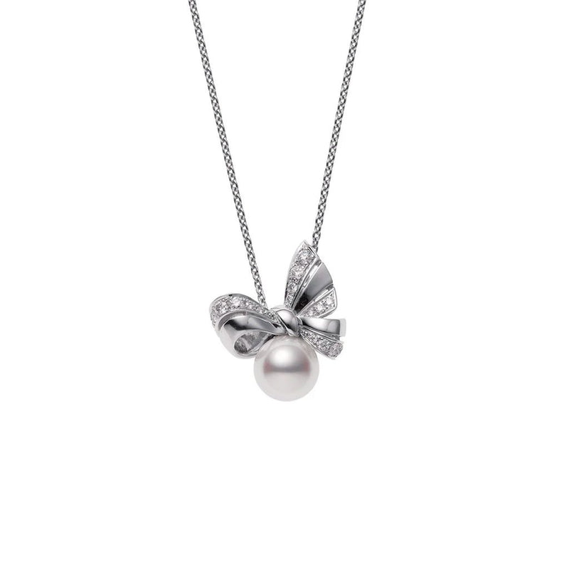 Mikimoto Jeux de Rubans Akoya Pendant
