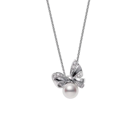 Mikimoto Jeux de Rubans Akoya Pendant