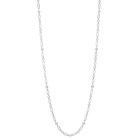 Mikimoto M Code Akoya Cultured Pearl Necklace in 18K White Gold - 32"