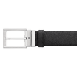 Montblanc Black/Blue 35 mm Reversible Leather Belt