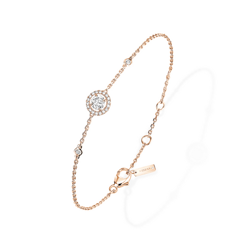 Messika Joy Diamant Rond 0,25ct Rose Gold Diamond Bracelet - 04288-PG  Messika
