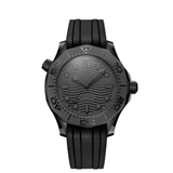 Omega Seamaster Diver 300M Co-Axial Master Chronometer "Black Black"
