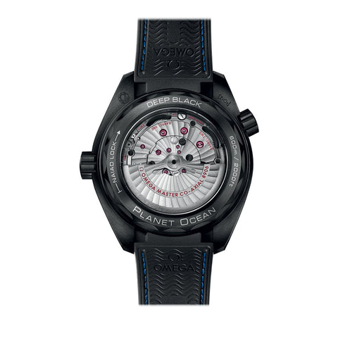 Omega Seamaster Planet Ocean 600M GMT Co-Axial Master Chronometer "Deep Black"