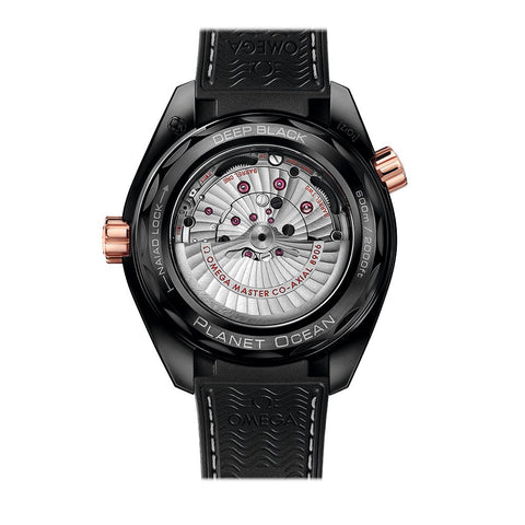 Omega Seamaster Planet Ocean 600M GMT Co-Axial Master Chronometer "Deep Black"