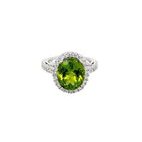 Peridot Diamond Ring  CH Collection