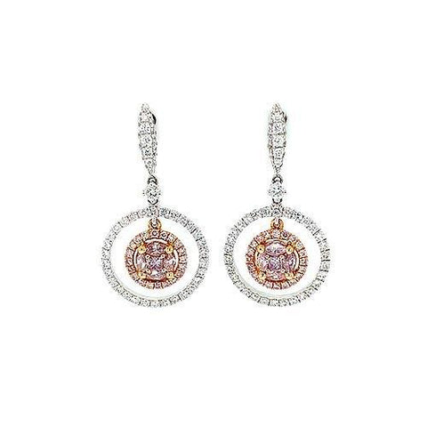 Pink Diamond Earrings  CH Collection