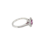 Pink Sapphire Diamond Ring  CH Collection