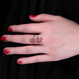 Pink Sapphire Fish Ring