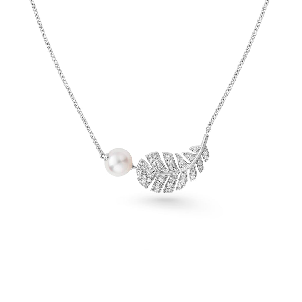 CHANEL Plume de CHANEL Necklace - J10832 – Chong Hing Jewelers