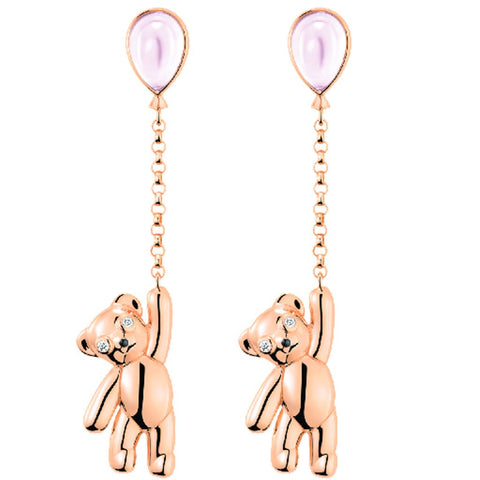 Qeelin Bo Bo Mini Chocky Earrings