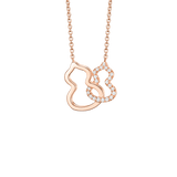 Qeelin Double Wulu Necklace