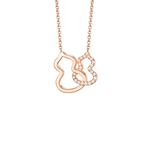 Qeelin Double Wulu Necklace